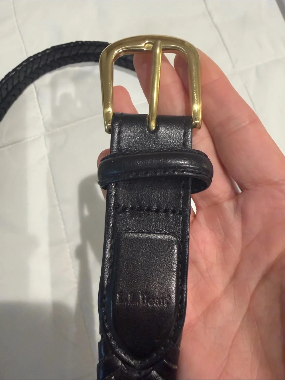 Vintage LL Bean Leather Belt
